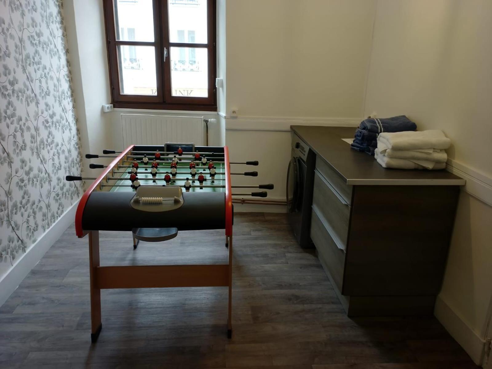 Grand Appartement Centre-Ville Clairvaux-les-Lacs Ruang foto